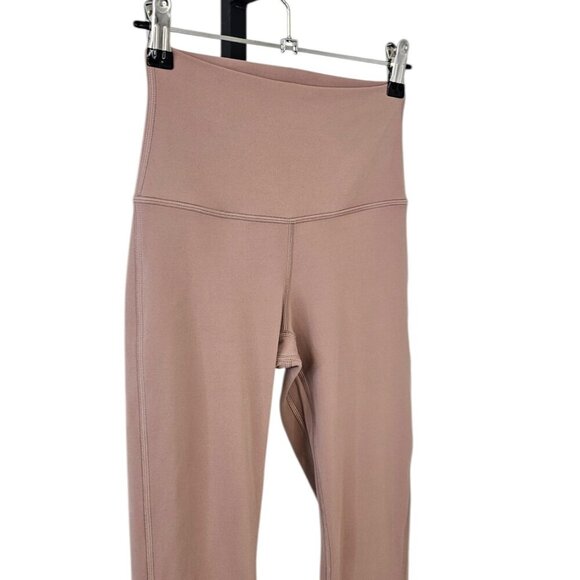 Lululemon Womens Align Pant High Rise, 28", Nulu, Dusty Pink, Athletic,  Size 4 - Picture 7 of 8